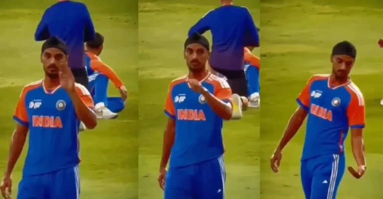 아시아컵 2025 [관전]: Arshdeep Singh, 인도-파키스탄 슈퍼 4 경기에서 인도 승리 직후 전투기 흉내로 Haris Rauf를 가혹하게 희롱