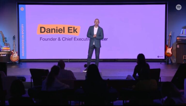 Spotify 설립자 겸 CEO인 Daniel Ek이 자리에서 물러납니다.