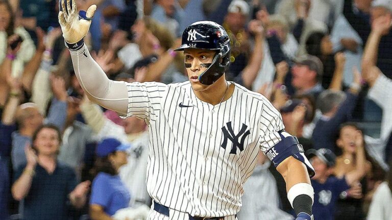 Aaron Judge's timely homer propels Yankees to monumental rally in crucial Game 3 victory against Blue Jays