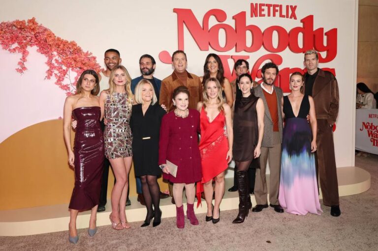 Adam Brody and Leighton Meester Shine at 'Nobody Wants This' Premiere