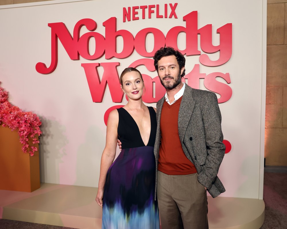 Adam Brody Jokes Leighton Meester Is 'Not My Type' While Discussing 'Nobody Wants This'