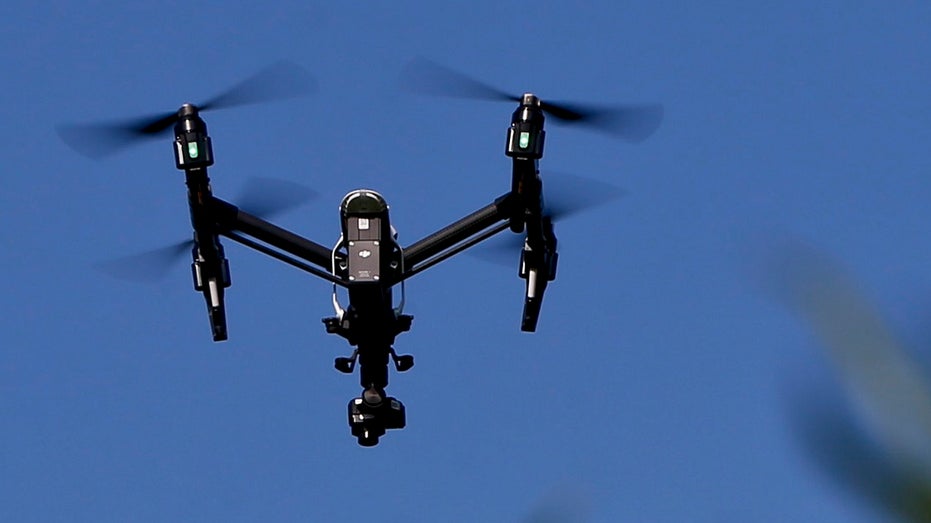 Drones in flight target retail crime.