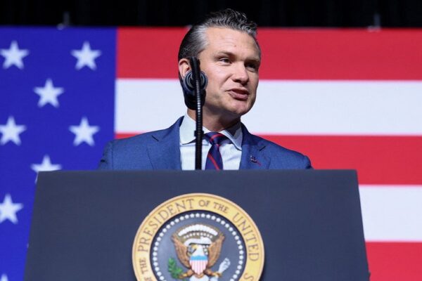 Hegseth reports the military carried out a further strike targeting a boat said to be transporting suspected narco-terrorists.