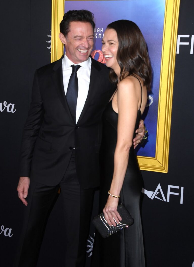 Hugh Jackman and Sutton Foster Step Out as a Couple on the Red Carpet