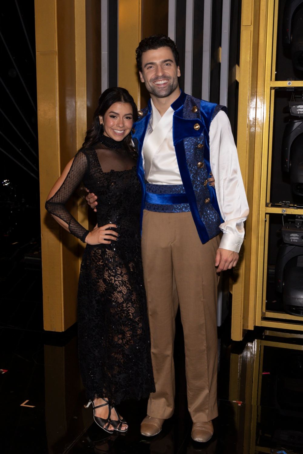 Jen Affleck and Jan Ravnik Tease a Spooky ‘DWTS’ Treat for Swifties