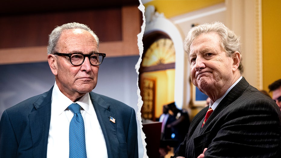 Kennedy claims Schumer is 'as anxious as a pregnant nun' while the socialist faction strengthens its hold during the government shutdown.