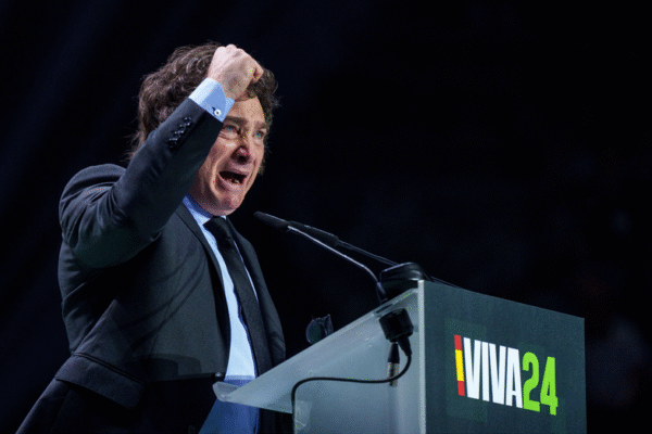 Milei achieves landmark victory in Argentine midterms, strengthening control over Congress.