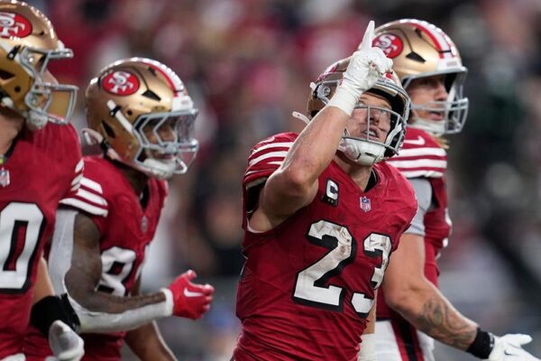 Offensive fireworks from Christian McCaffrey, 49ers' defense contribute to Falcons' defeat