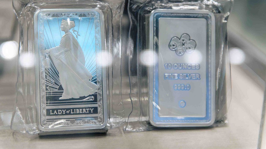 Silver price exceeds $50 per ounce for first time as geopolitical and economic uncertainty looms.