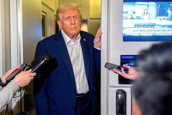 Trump indicates he's 'open' to a potential meeting with Kim Jong Un during his Asia trip, noting North Korea is 'sort of a nuclear power'.