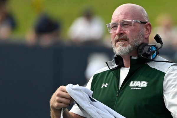 UAB parts ways with Super Bowl-winning head coach Trent Dilfer following lopsided defeat.