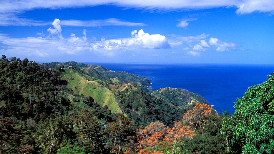 An American tourist was discovered in Tobago, having died from stab wounds.