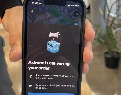 An inside look at drone-based food conveyance in Finland.