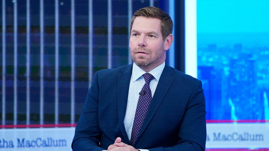 California governor hopeful Eric Swalwell enthusiastically takes on the role of Trump's most vocal opponent as a new DOJ investigation unfolds.