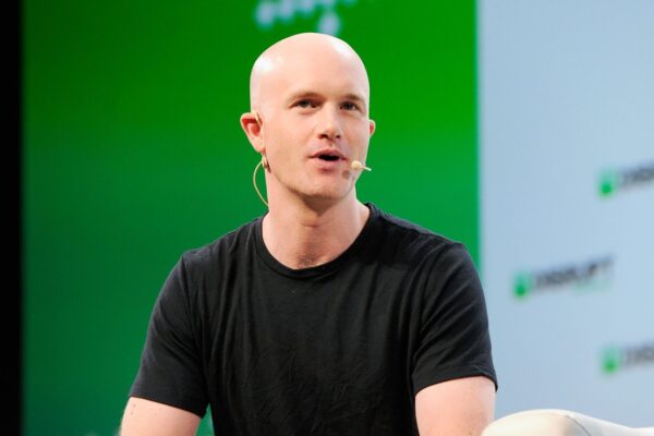 Coinbase's Chief Executive Officer, Brian Armstrong, playfully teases forecasting platforms.