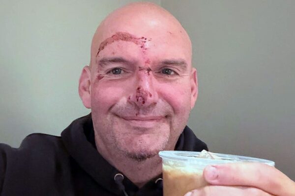 Following a heart rhythm incident, Sen. Fetterman posts explicit image, stating doctors "repaired me."