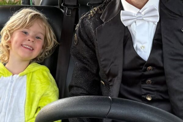 James Van Der Beek Spends Halloween With Kids During Cancer Journey