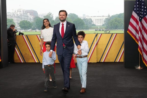 JD Vance talks about interfaith marriage and bringing up Christian kids with a Hindu spouse.