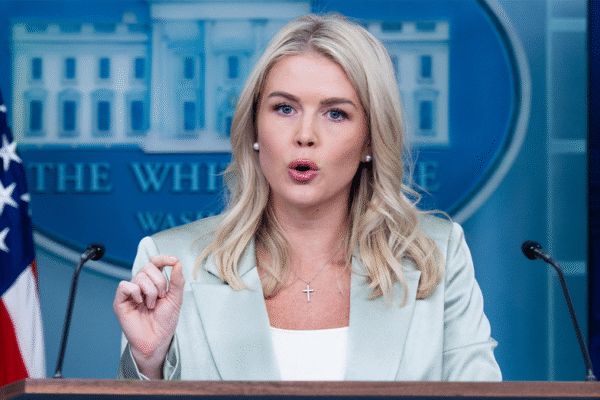 Leavitt urges Senate Republicans to 'get moving' and eliminate the filibuster rule in order to further Trump's agenda.