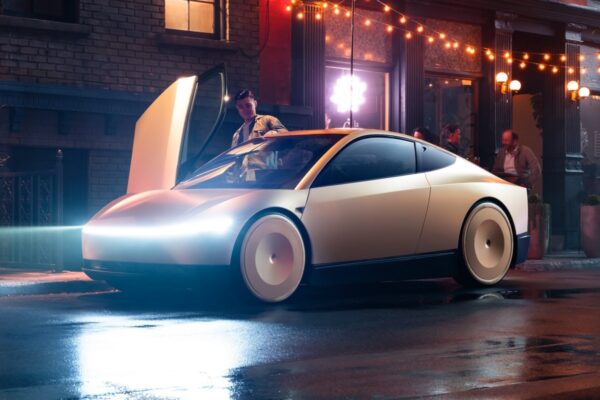 Musk asserts Tesla will commence Cybercab manufacturing in April.