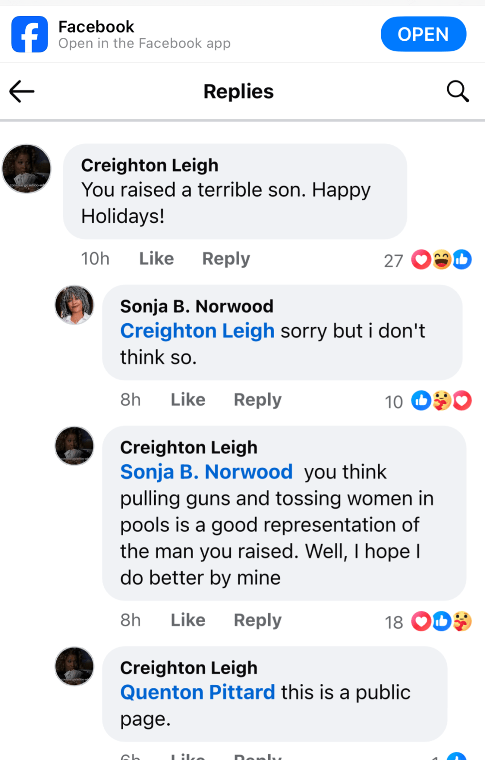 Ray J’s Mother Claps Back at Commenter Claiming She Didn't Raise Her Son Well