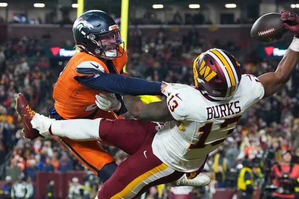 Commanders' Treylon Burks impresses NFL fans with spectacular touchdown grab