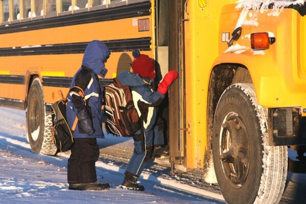 New York parents say kids 'freeze' on mandated electric school buses during brutal winter weather