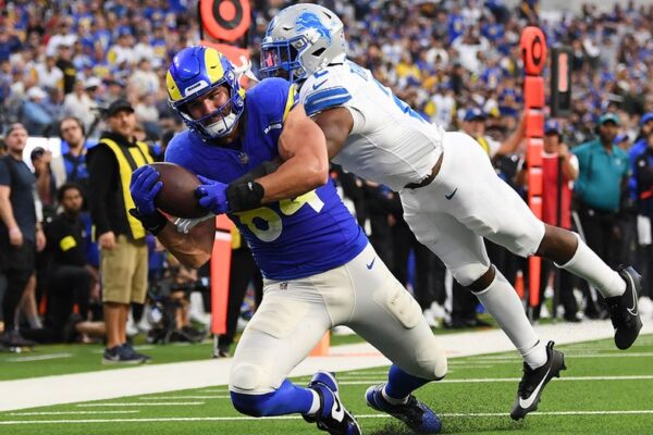 Rams' clutch touchdown in win over Lions sparks frenzied debate on social media