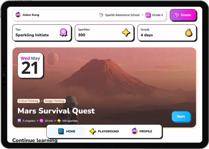 Former Googlers seek to captivate kids with an AI-powered learning app