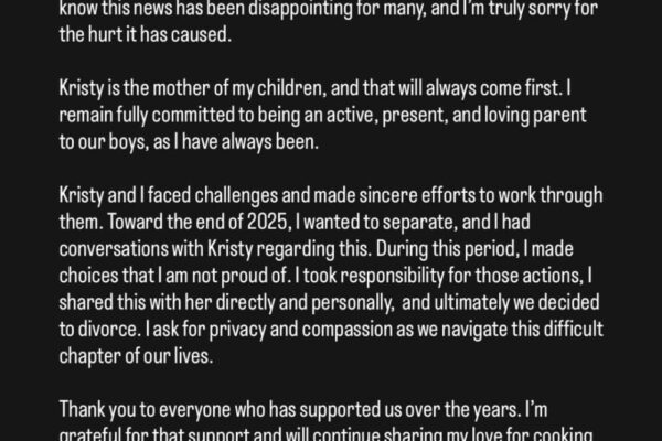 Kristy Scott's Husband Desmond Scott Breaks Silence on Her Divorce Filing