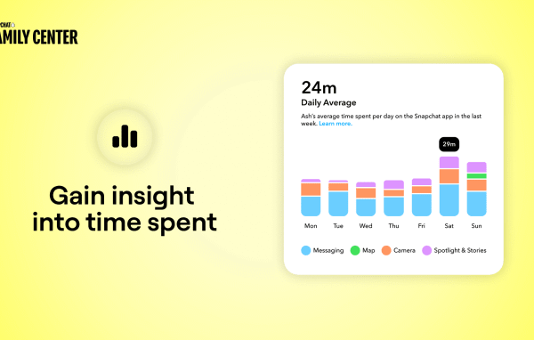 Snapchat gives parents new insights into teens’ screen time and friends