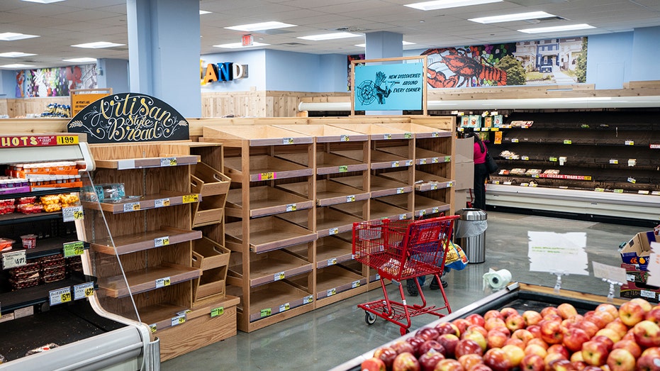 Store shelves wiped clean as Americans brace for massive winter storm