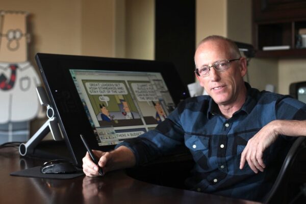 Trump mourns 'Great Influencer' Scott Adams after 'Dilbert' creator's death from cancer