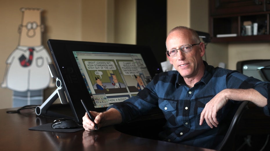Trump mourns 'Great Influencer' Scott Adams after 'Dilbert' creator's death from cancer
