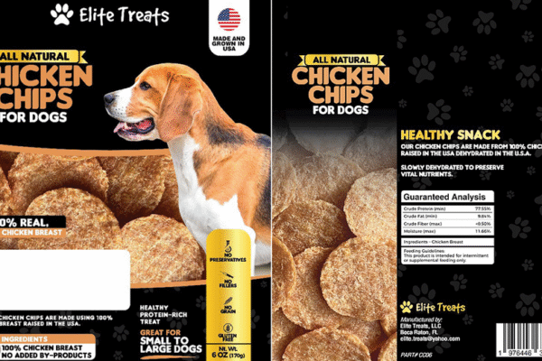 Dog treats recalled over fears of salmonella contamination, FDA says