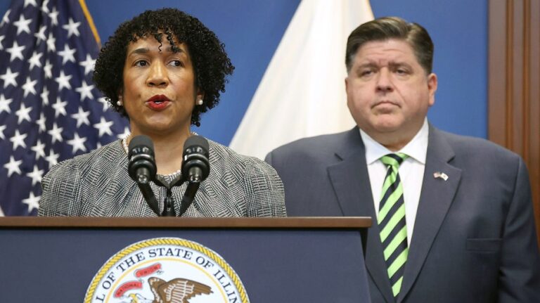 Illinois lieutenant governor seeking US Senate seat releases video of people saying 'F--- Trump'