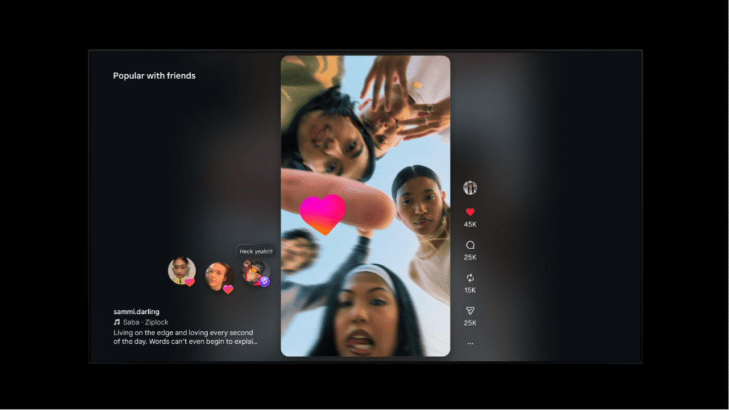 Instagram’s TV app is launching on Google TV devices