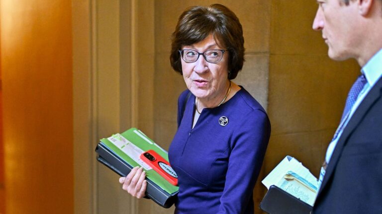 Republican Sen Susan Collins says she's running for re-election