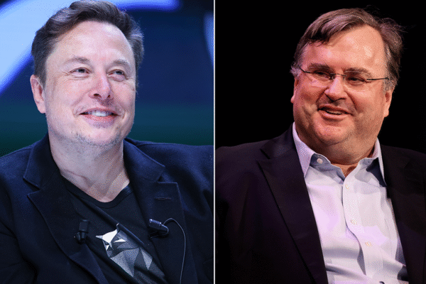 Tech titans Elon Musk and Reid Hoffman attack each other over latest Epstein emails