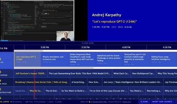 Channel Surfer lets you watch YouTube like it’s old-school cable TV
