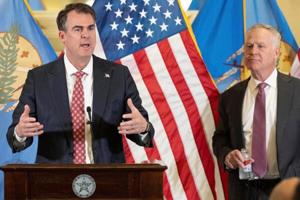 Oklahoma Gov Kevin Stitt announces who he's tapping to replace Markwayne Mullin in the US Senate