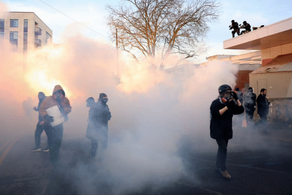 Oregon judge limits federal agents’ tear gas use at Portland ICE protests