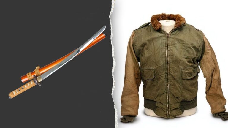 Samurai swords, WWII flight jacket, meteorite among items left behind by travelers: Unclaimed Baggage report