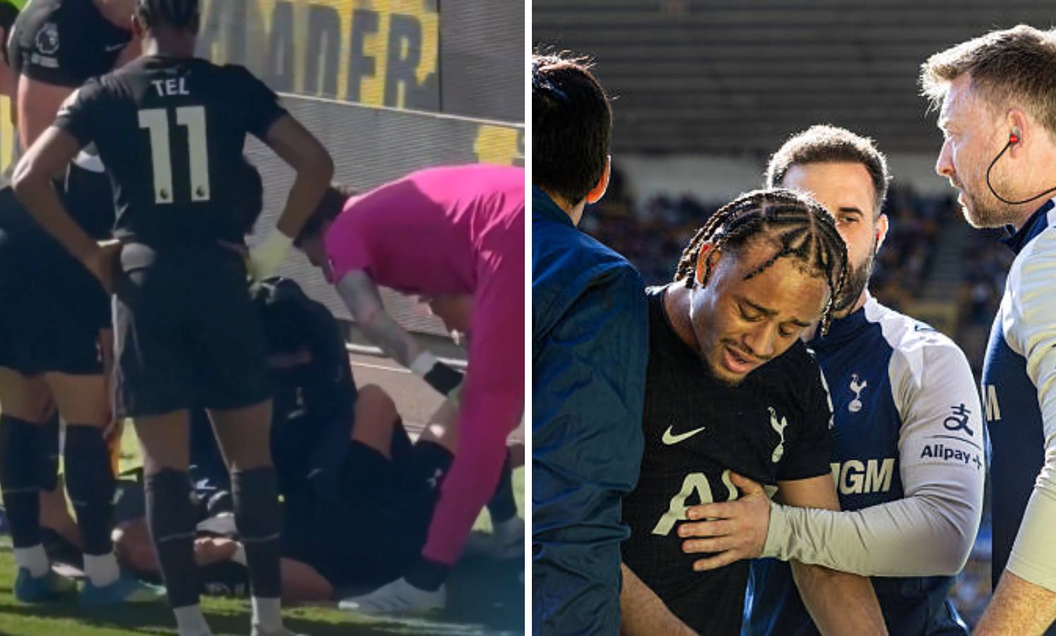 Fan footage shows Spurs medical team negligence could have worsened Simon injury