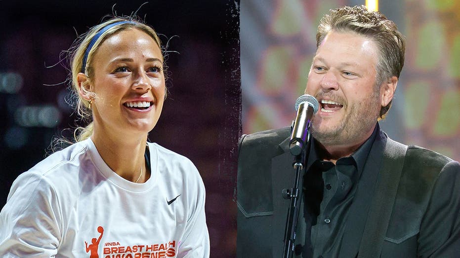 Fever's Sophie Cunningham has priceless reaction to Blake Shelton showing up to practice