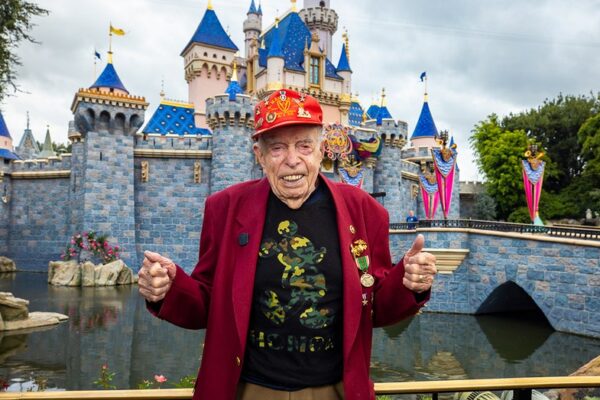 'I thought the war was over:' 100-year-old Iwo Jima veteran honored decades later at Disneyland