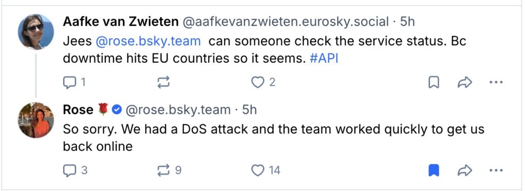 It’s not just you — Bluesky is (sorta) down