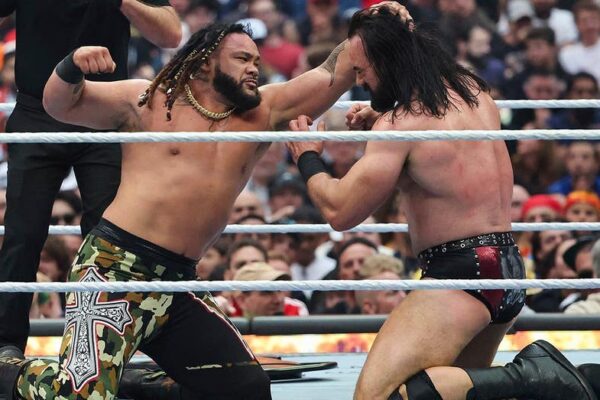 Jacob Fatu puts Drew McIntyre in the ‘rear view’ in unsanctioned match at WrestleMania 42