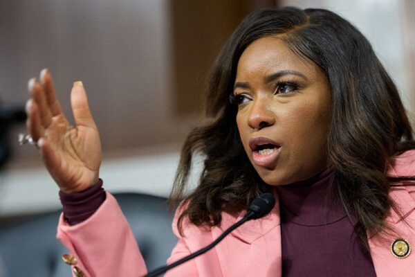 Jasmine Crockett's social media posts about WHCD shooting show different tones