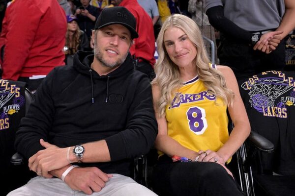 Matthew Stafford's wife sends message to husband's possible heir apparent, Rams draft pick Ty Simpson